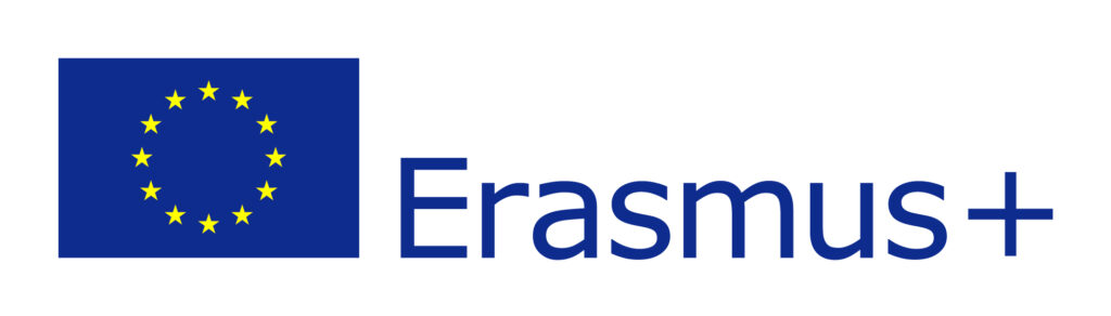 EU zászló és Erasmus+ logo