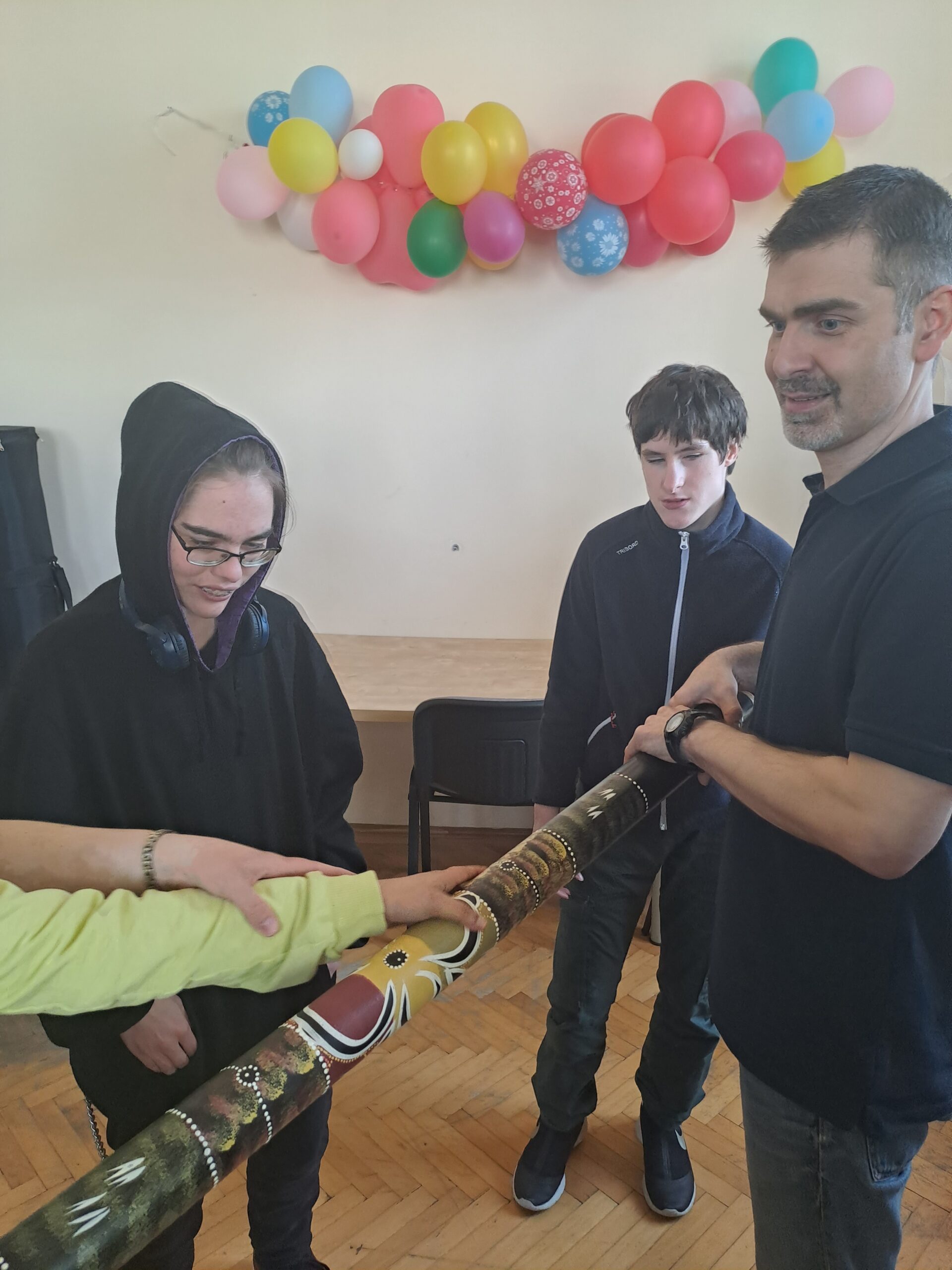 Vaskó Gergely, a didgeridoo, a kagyló és az érdeklődők társasága