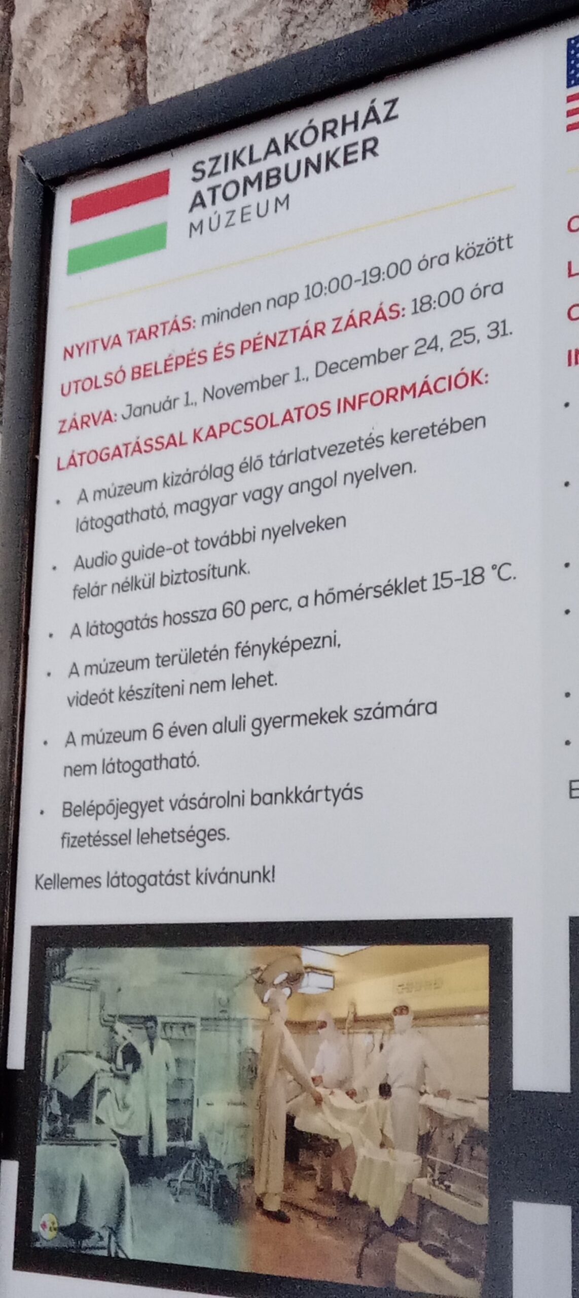 Novemberben egy igazán különleges helyen jártunk, melynek neve Sziklakórház. Az érdekes hangulatú, múltidéző hely nagyon megfogta a gyerekeket. A tartalmas tárlatvezetés által sok érdekességet, valós történetet ismertünk meg Budapest múltbeli titkairól.